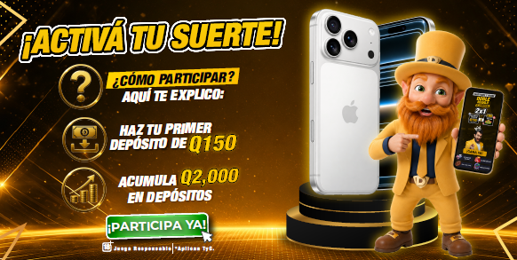 iPhone DoradoBet Guatemala ¡Estrená iPhone con Dorado! Depositá, cumplí las condiciones y participá.