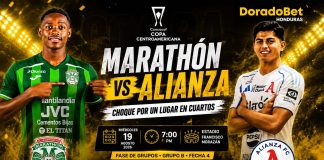 Marathón vs Alianza por la Copa Centroamericana con pronósticos, estadísticas y apuestas en DoradoBet Honduras.