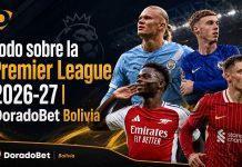 Premier League 2026-27 con equipos, partidos destacados y apuestas deportivas en DoradoBet Bolivia.