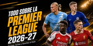 Premier League 2026-27 con equipos, partidos destacados y apuestas deportivas en DoradoBet Panamá.