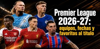 Premier League 2026-27 con equipos, partidos destacados y apuestas deportivas en DoradoBet El Salvador.