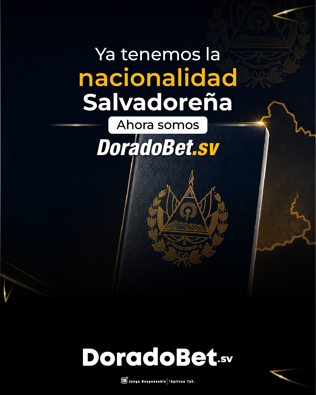 DoradoBet.sv anuncia su identidad para El Salvador