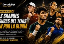 US Open 2026 con calendario, favoritos y apuestas deportivas en DoradoBet Honduras
