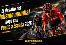 Vuelta a España 2026 con ciclistas favoritos, etapas y apuestas deportivas en DoradoBet Panamá.