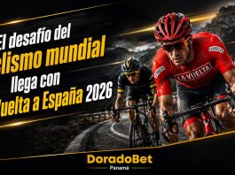 Vuelta a España 2026 con ciclistas favoritos, etapas y apuestas deportivas en DoradoBet Panamá.