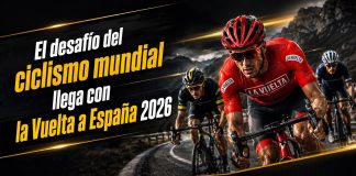 Vuelta a España 2026 con ciclistas favoritos, etapas y apuestas deportivas en DoradoBet Panamá.