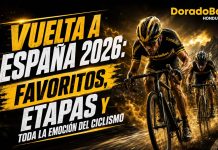 Vuelta a España 2026 con ciclistas favoritos, etapas y apuestas deportivas en DoradoBet Honduras.