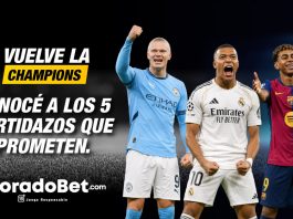 Vuelve la Champions League. Conocé los 5 partidazos que prometen.