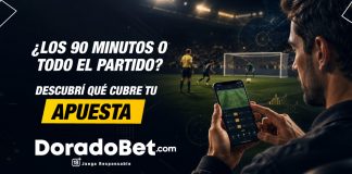 ¿Los 90 minutos o todo el partido? Descubrí qué cubre apuestas de fútbol