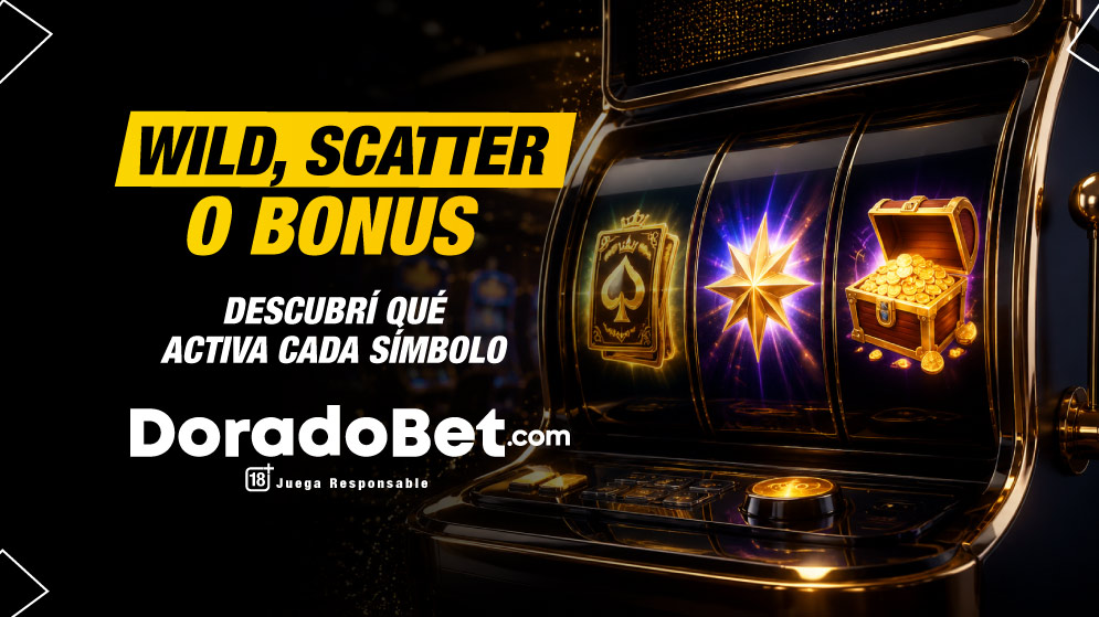Wild, Scatter o Bonus: descubrí qué activa cada símbolo.