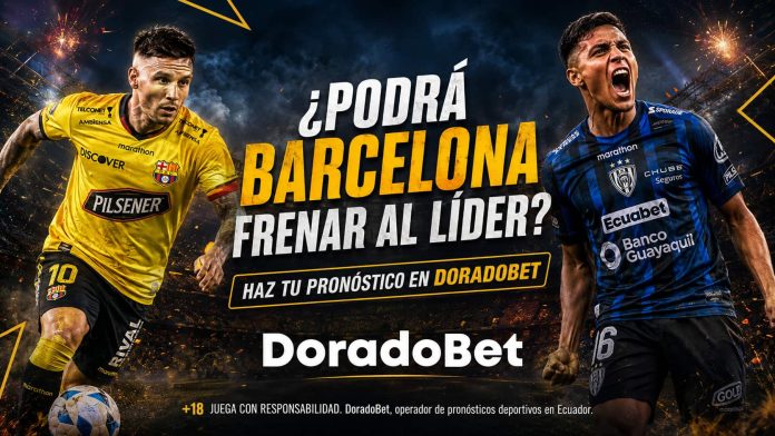 Barcelona vs IDV por la Liga Pro Vive un partidazo de la jornada 28, de la Liga Pro, en DoradoBet.