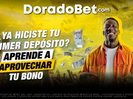 ¿Ya hiciste tu primer depósito? Aprende cómo usar bono por primer depósito DoradoBet