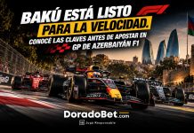 Bakú está listo para la velocidad. Conocé las claves antes de apostar en GP de Azerbaiyán F1
