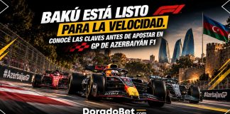 Bakú está listo para la velocidad. Conocé las claves antes de apostar en GP de Azerbaiyán F1
