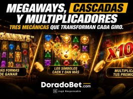 Megaways, cascadas y multiplicadores Tres mecánicas que transforman cada giro