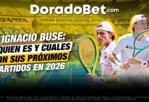 Ignacio Buse: quién es y cuáles son sus próximos partidos en 2026