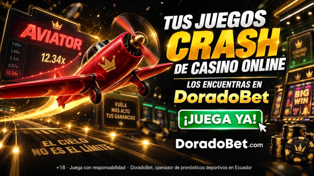 Encuentra Aviator y muchos juegos de casino online en Doradobet.