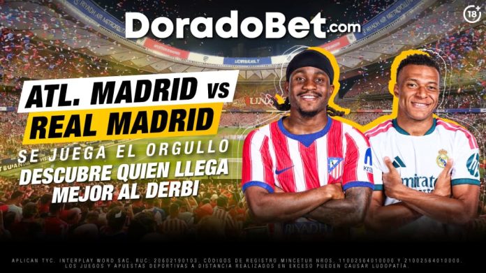 Atlético de Madrid vs Real Madrid se juega el orgullo. Descubrí quién llega mejor al derbi.