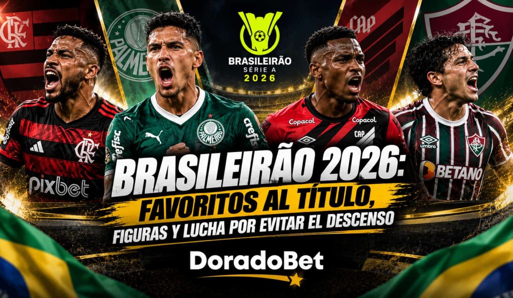 Brasileirão 2026 favoritos, figuras y apuestas en DoradoBet Bolivia