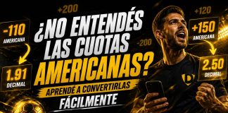Cuotas americanas y decimales en DoradoBet Honduras