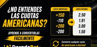 Cuotas americanas: cómo convertirlas a decimales y entender tus apuestas | DoradoBet Bolivia Cuotas americanas y cuotas decimales en DoradoBet Bolivia