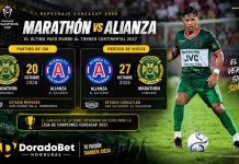 Marathón vs Alianza: repechaje rumbo a la Liga de Campeones Concacaf 2027 Marathón vs Alianza por el repechaje Concacaf 2026 en DoradoBet Honduras