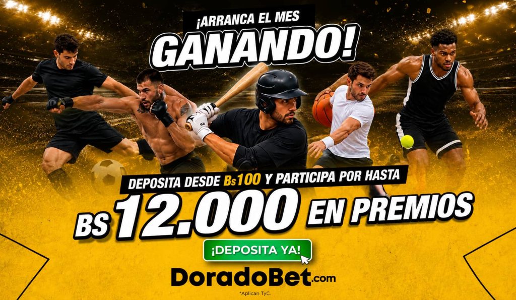 Mes Dorado de DoradoBet Bolivia con 100 Giros Gratis en Rise of Olympus