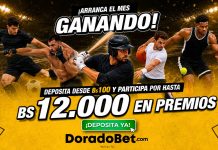 Mes Dorado de DoradoBet Bolivia con 100 Giros Gratis en Rise of Olympus
