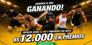 Mes Dorado de DoradoBet Bolivia con 100 Giros Gratis en Rise of Olympus