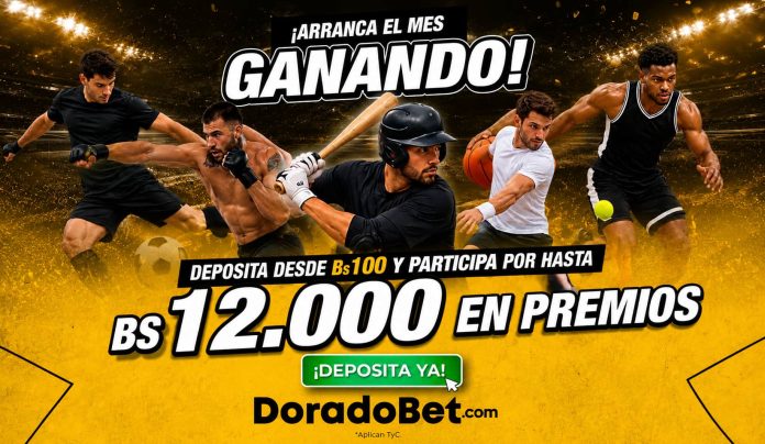 Mes Dorado de DoradoBet Bolivia con 100 Giros Gratis en Rise of Olympus