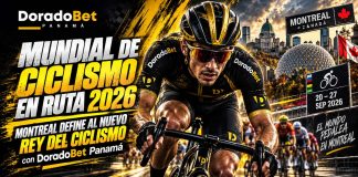 Mundial de ciclismo en ruta 2026 en Montreal con DoradoBet Panamá