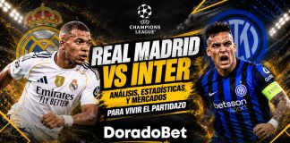 Real Madrid vs Inter pronóstico y apuestas en DoradoBet Panamá