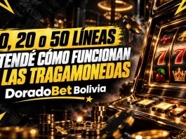 Líneas de pago tragamonedas y funcionamiento en DoradoBet Bolivia
