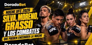 Noche UFC 2026 con pronósticos y peleas destacadas en DoradoBet Bolivia