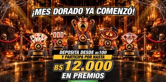 Mes Dorado DoradoBet Bolivia con primer depósito desde 100 Bs y premios en octubre
