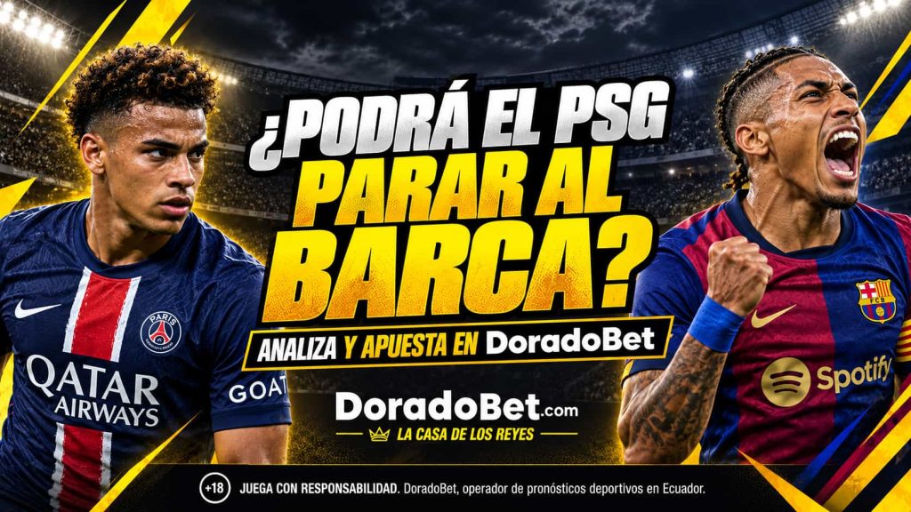 Partidazo en la Champions League entre PSG vs Barcelona. Conoce los detalles