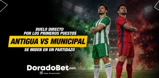 "Duelo directo por los primeros puestos Antigua y Municipal se miden en un partidazo. Antigua GFC vs Municipal
