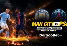 "Manchester recibe un partidazo de Champions City y PSG frente a frente