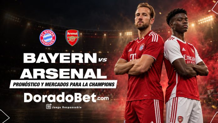 Bayern vs Arsenal Múnich recibe otro partidazo de Champions