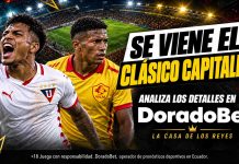 Aucas vs LDU Quito: el Superclásico que mueve el hexagonal Vive el clásico de la capital con Doradobet, tu casa de apuestas deportivas.