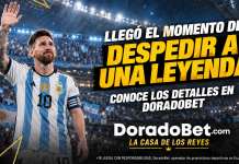 Conoce los detalles de la despedida de Leo Messi en Doradobet.