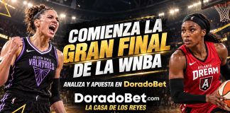 Valkyries vs. Dream: pronóstico, cuotas y mercados para las Finales WNBA Todo lo que necesitas saber sobre la final de la WNBA en Doradobet Ecuador.