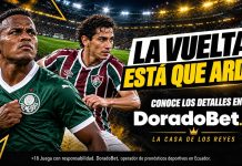 Vive la vuelta de la semifinal de Libertadores, entre equipos estos equipos brasileros, en Doradobet,