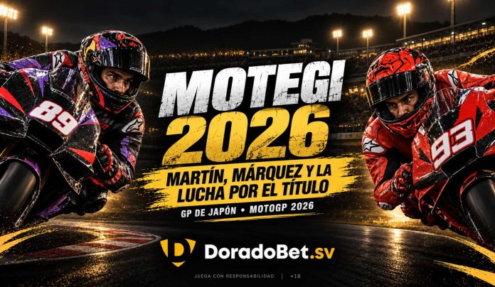 GP de Japón MotoGP 2026 en Motegi con DoradoBet.sv