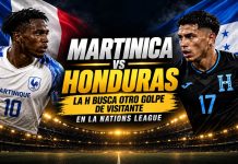 Martinica vs Honduras 2026 en la Nations League con DoradoBet Honduras