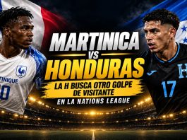 Martinica vs Honduras 2026 en la Nations League con DoradoBet Honduras