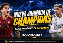 Partidazo en el Olímpico de Roma entre Roma vs Real Madrid. Haz tu pronóstico en Doradobet.