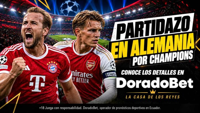 Partidazo en Múnich_ Bayern vs Arsenal Partidazo en la ciudad de Munich. Conoce los detalles en Doradobet.