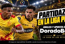 Aucas recibe al Barcelona SC por la Liga Pro, conoce los mejores mercados y cuotas en DoradoBet EC.
