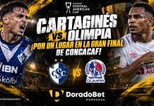 Cartaginés vs Olimpia 2026 por las semifinales de la Copa Centroamericana con DoradoBet Honduras
